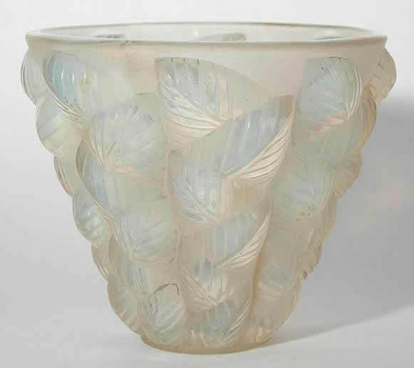 Rene Lalique Vase Moissac