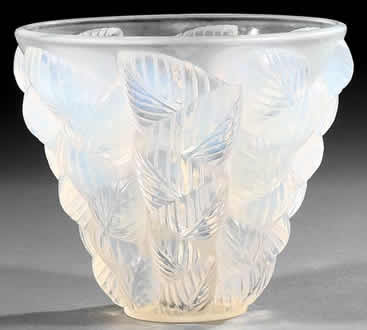 Rene Lalique Vase Moissac