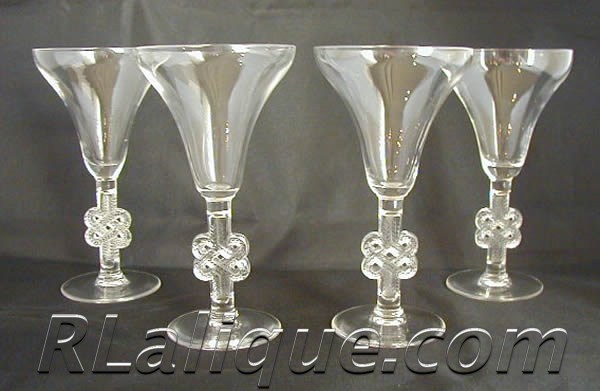 Rene Lalique Stemware Molsheim