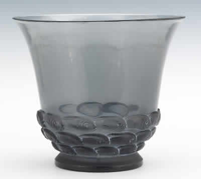 Rene Lalique Vase Monaco