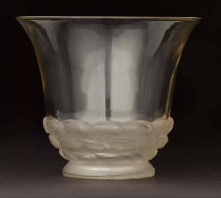 Rene Lalique Vase Monaco