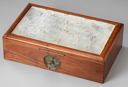 Rene Lalique Coffret Monnaie Du Pape