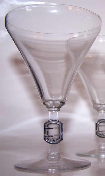 Rene Lalique Glass Monogramme