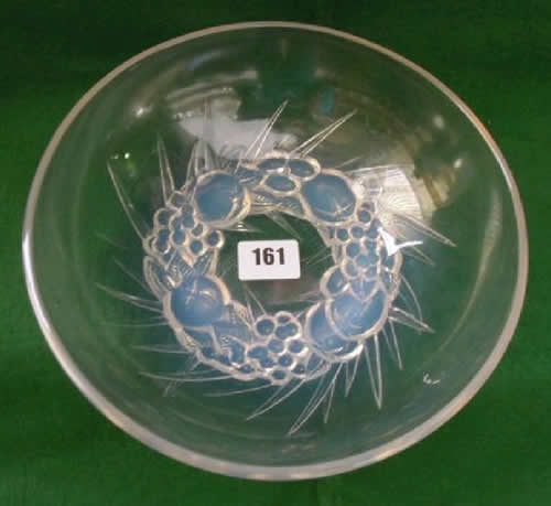 Rene Lalique Bowl Mont-Dore