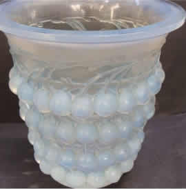 Rene Lalique Vase Montmorency