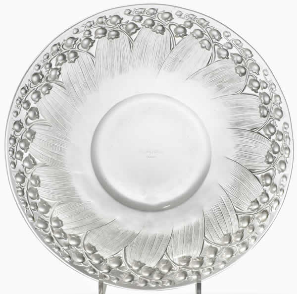 Rene Lalique Bowl Muguet