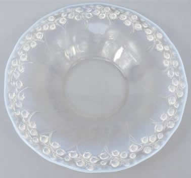 Rene Lalique Bowl Muguet