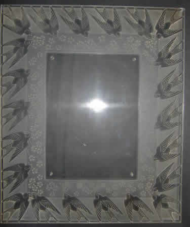 Rene Lalique Muguet Et Hirondelles Frame