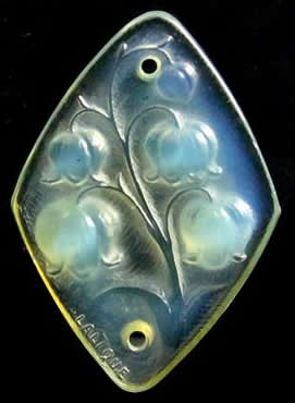 Rene Lalique Pendant Muguet