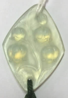Rene Lalique Pendant Muguet
