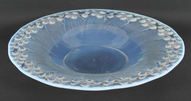 Rene Lalique Bowl Muguet