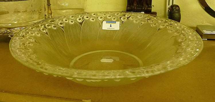 Rene Lalique Bowl Muguet