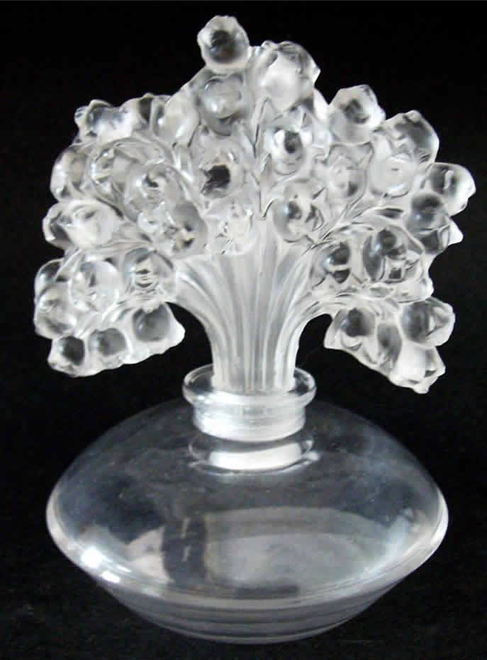 Rene Lalique Perfume Bottle Muguet