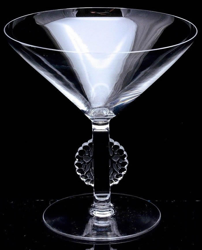 Rene Lalique Champagne Glass Mulhouse