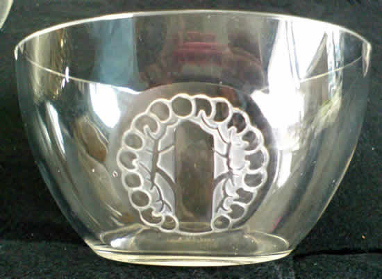 Rene Lalique Mulhouse Bowl