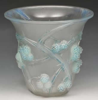 Rene Lalique Vase Mures