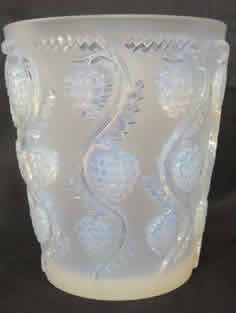 Rene Lalique Vase Muscat