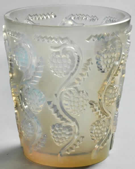 Rene Lalique Vase Muscat