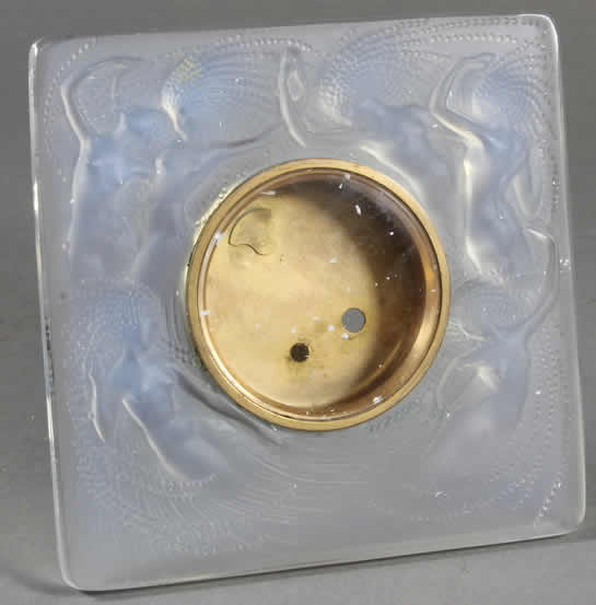 Rene Lalique Clock Naiades