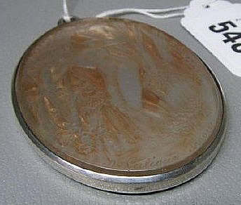 Rene Lalique Narcisse Debout Mirror