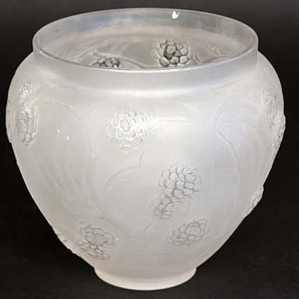 Rene Lalique Vase Nefliers
