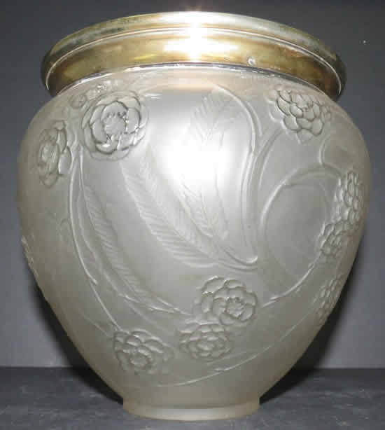 Rene Lalique Vase Nefliers
