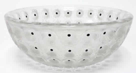 Rene Lalique Bowl Nemours