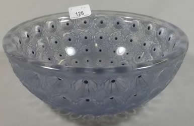 Rene Lalique Bowl Nemours