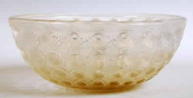 Rene Lalique Bowl Nemours