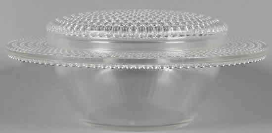 Rene Lalique Covered Bowl Nippon-4