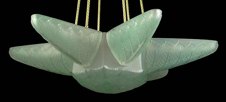 Rene Lalique Chandelier Nosietier