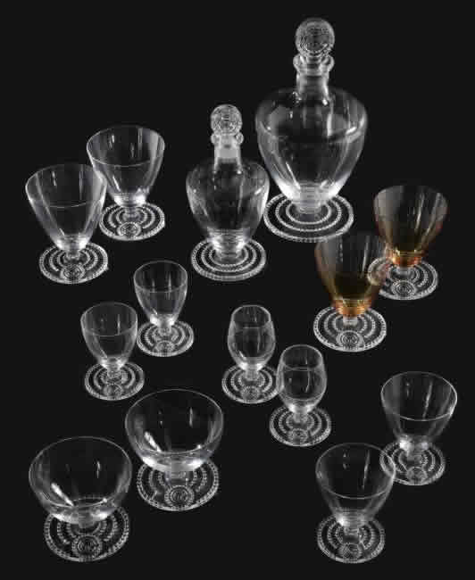 Rene Lalique Normandie Tableware