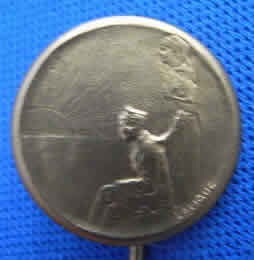 Rene Lalique Nurse and Soldier Stickpin