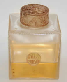 Rene Lalique Perfume Bottle Oeillet