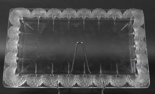 Rene Lalique Tray Oeillets