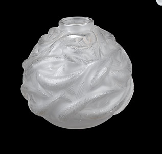 Rene Lalique Vase Oleron