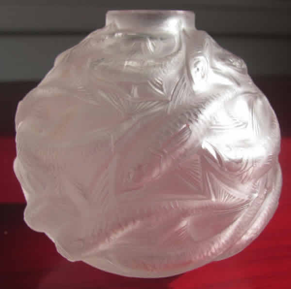 Rene Lalique Vase Oleron