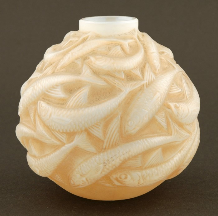 Rene Lalique Vase Oleron
