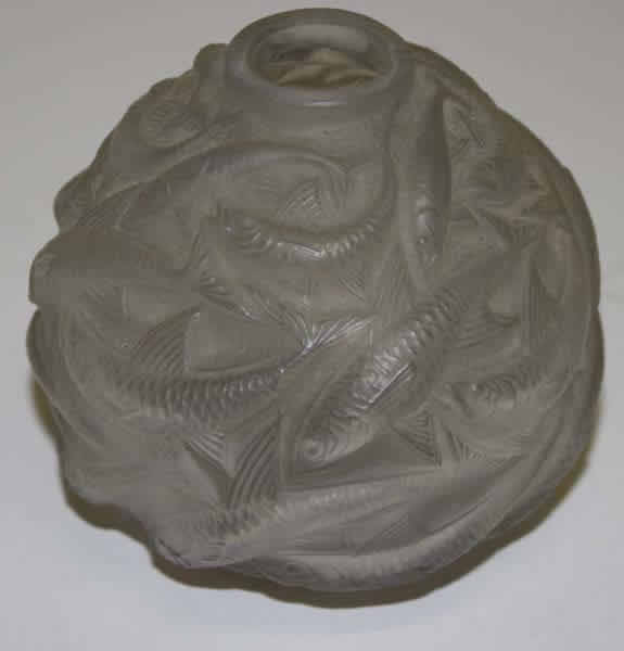 Rene Lalique Vase Oleron