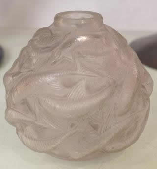 Rene Lalique Vase Oleron