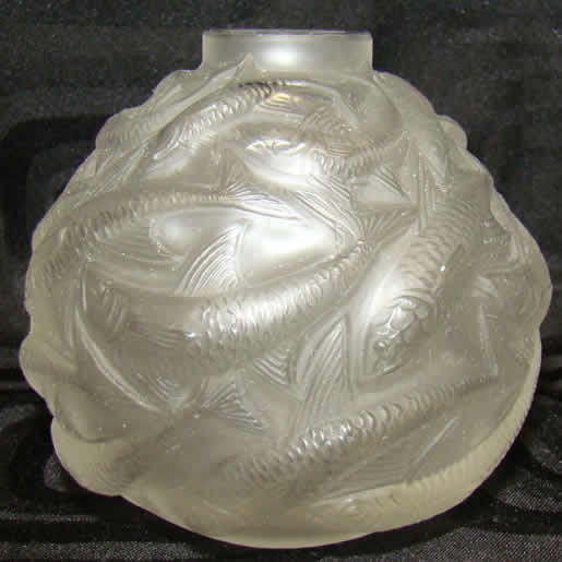Rene Lalique Vase Oleron