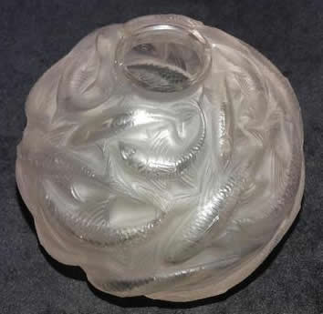 Rene Lalique Vase Oleron