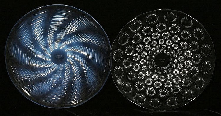 Rene Lalique Plate Ondes