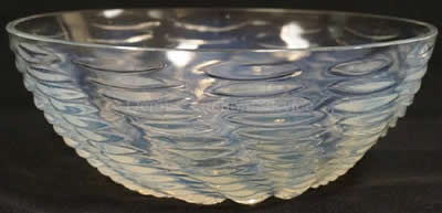 Rene Lalique Bowl Ondes