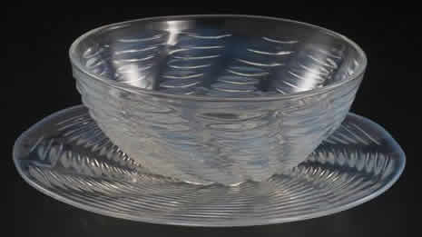 Rene Lalique Ondes Tableware