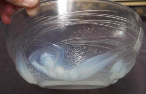 Rene Lalique Bowl Ondines