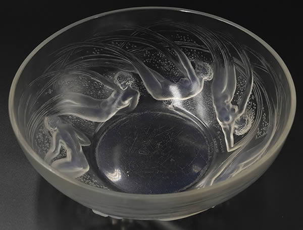 Rene Lalique Bowl Ondines
