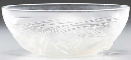 Rene Lalique Bowl Ondines