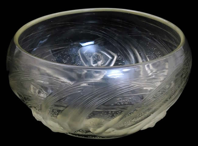 Rene Lalique Coupe Refermee Ondines
