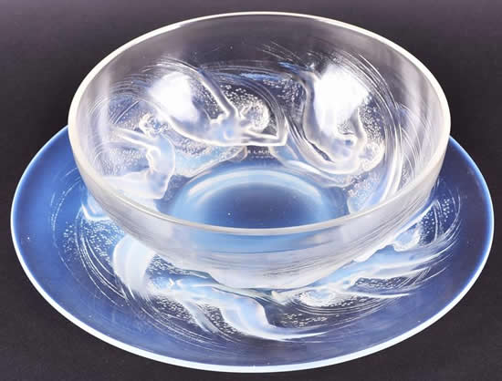 Rene Lalique Tableware Ondines